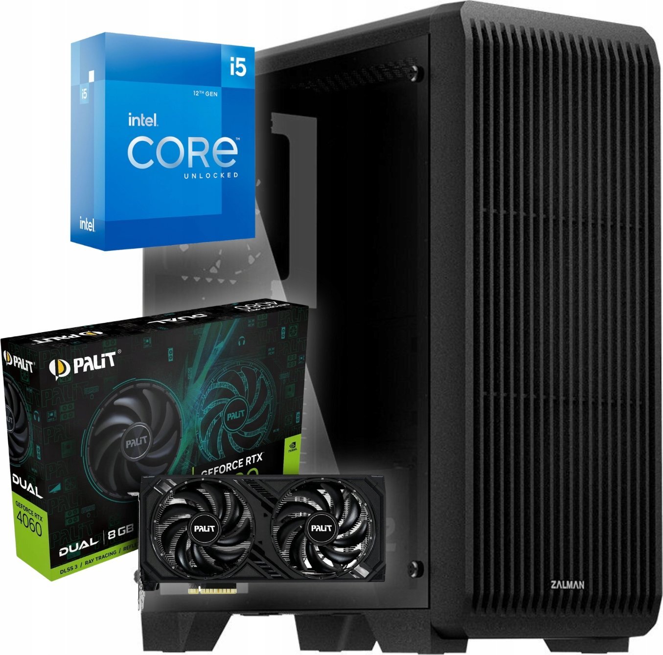 Komputer Pix Lumen V2 Intel Core i5 GeForce RTX 4060 64GB DDR4 2000GB SSD Windows 11