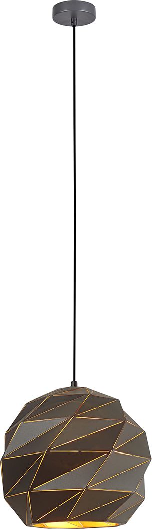 Lampa wisząca Italux Nowoczesna lampa wisząca LED Ready do jadalni Italux Palermo PND-2424-1L-GR+GD