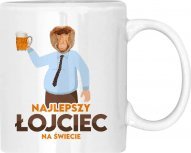 Koszulkowy Najlepszy łojciec na świecie - kubek z nadrukiem