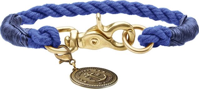 Hunter HUNTER Obroża List ciemnoniebieska 40cm