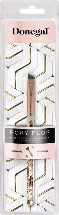 Donegal DONEGAL Pędzel Foxy Floe do stylizacji brwi (4260) 1szt