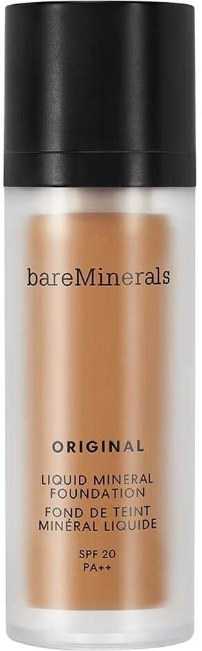 BareMinerals, Original Liquid Mineral, Luminous, Liquid Foundation, 18, Medium Tan, SPF 20, 30 ml For Women