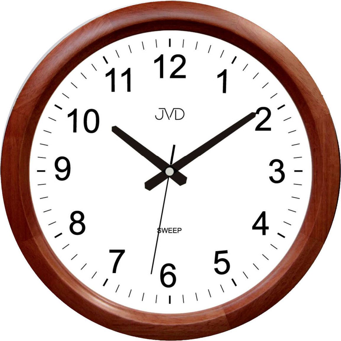 JVD Zegar ścienny JVD NS8017.1 34 cm Cichy mechanizm uniwersalny