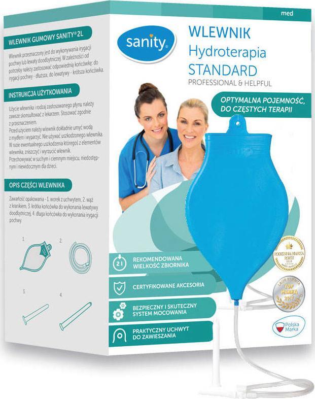 Sanity Wlewnik gumowy 2 l