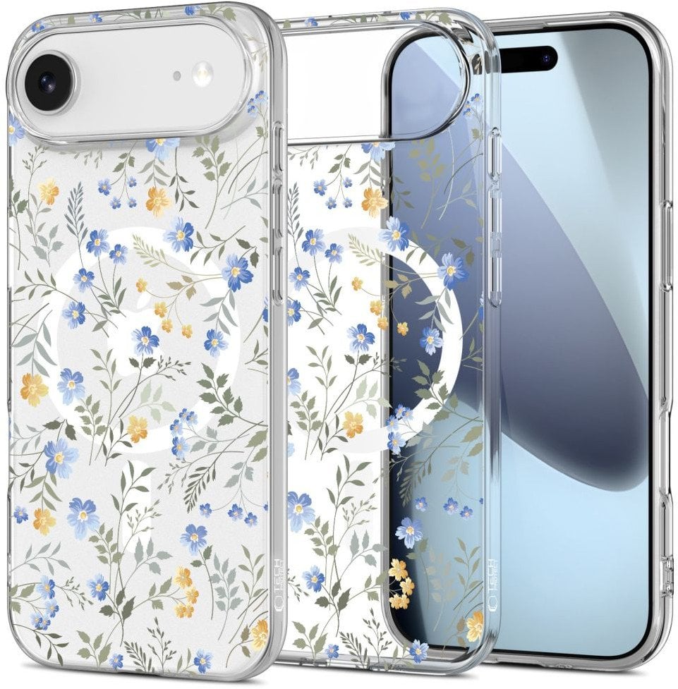 Etui Tech-Protect Flexair MagSafe do Apple iPhone 17 Air Spring Flowers