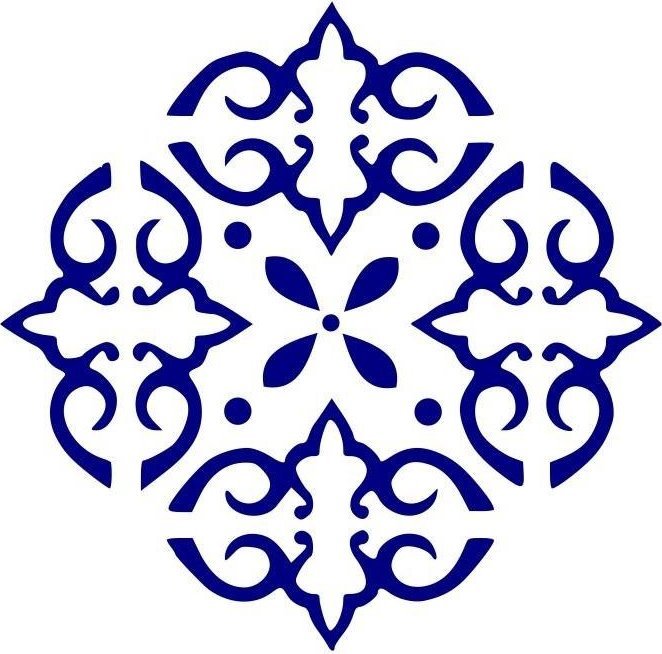 Szablon ornament 20x30cm