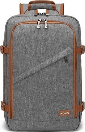Plecak turystyczny Kono Mały Szary Plecak Ryanair WizzAir 40x20x25 20L SB Expander