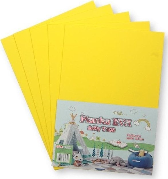 Teka Pianka standard żółta 20x30 5szt