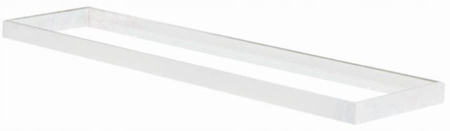 Rama montażowa do panelu LED 1200x300 zatrzaskowa tworzywo biała EC79325