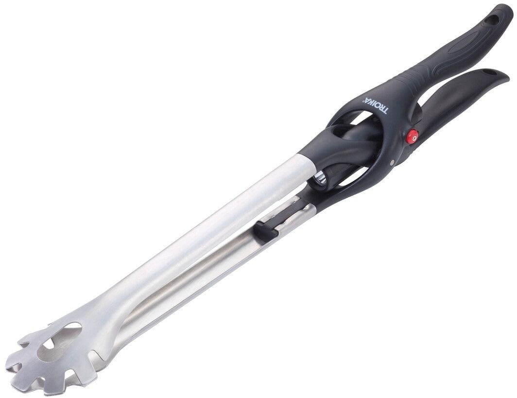 TROIKA BBQ01/ST szczypce kuchenne 450 mm Silikon, Stal nierdzewna Plastik