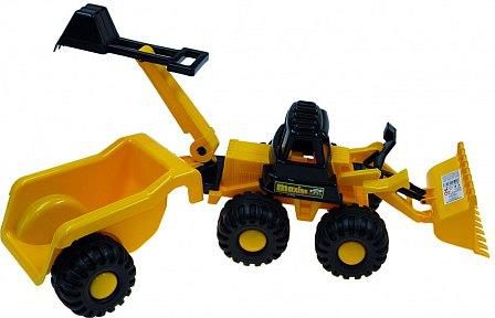 Leszko Koparka Maxima z przyczepą - LESZKO MAXIMAZPRZ