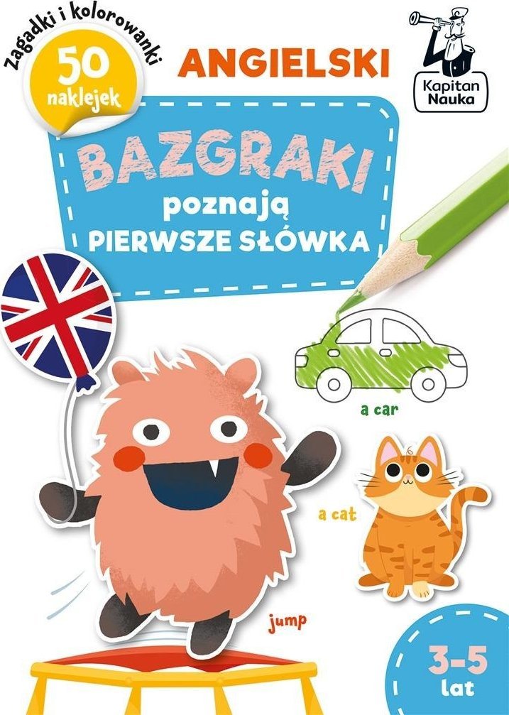 Bazgraki poznają angielski. Pierwsze słówka