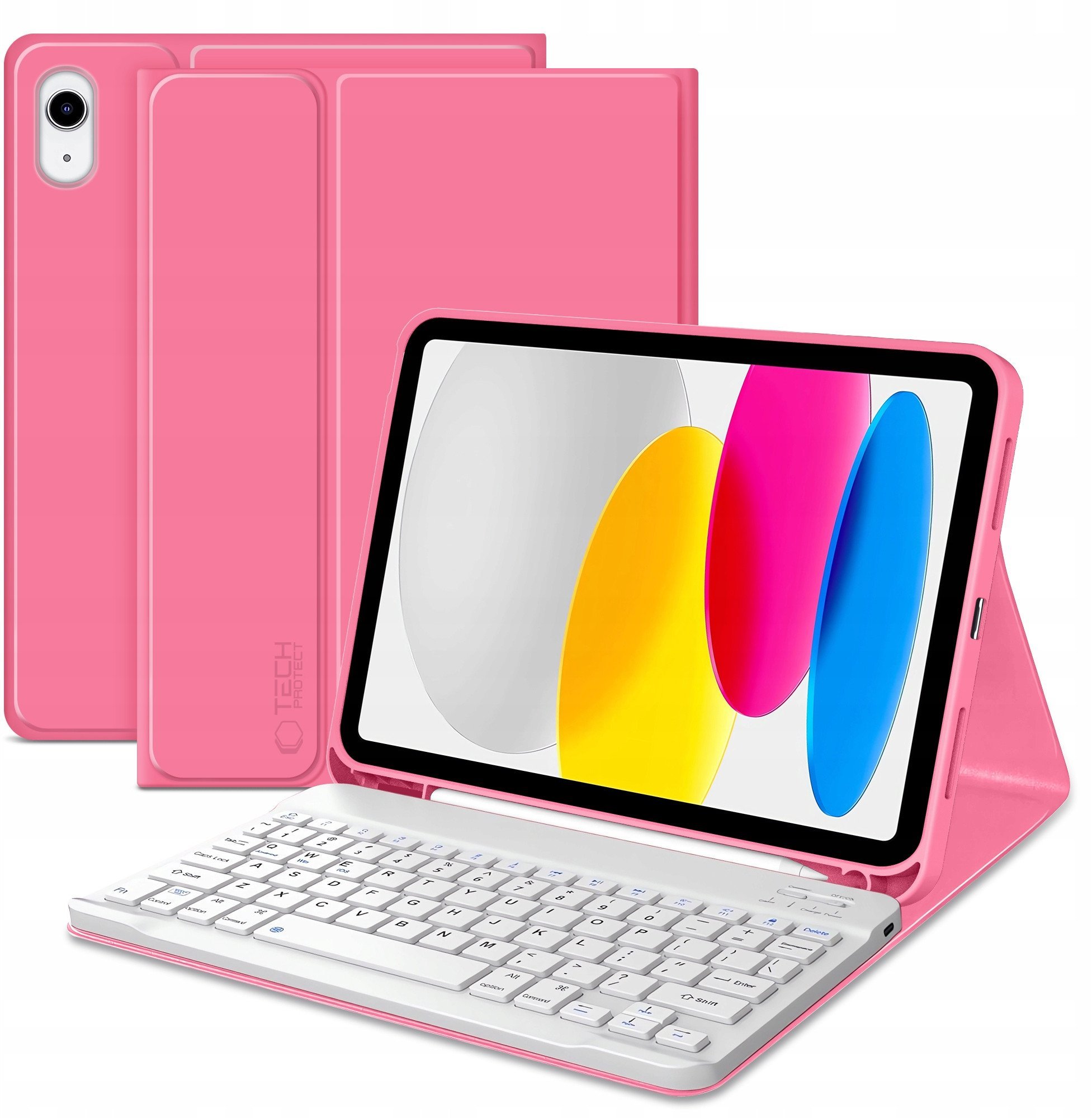 TECH-PROTECT SC PEN + KEYBOARD IPAD 10.9” 10 / 2022 / 11” 11 / 2025 MAGENTA