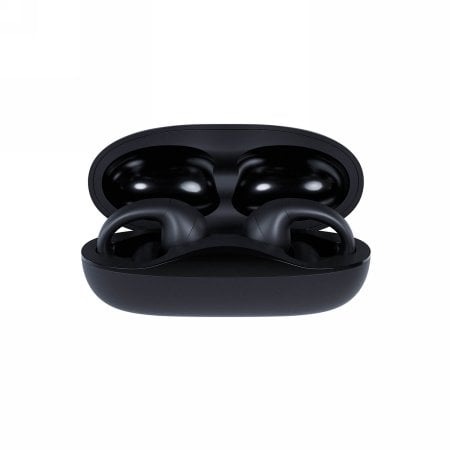 Happy Plugs Clip - bezprzewodowe otwarte słuchawki douszne (black)