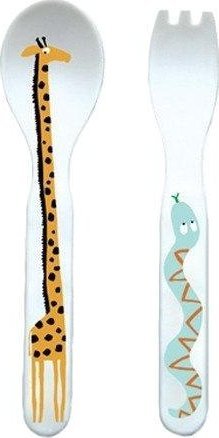 Zestaw sztućców dla dziecka 2el Sawanna