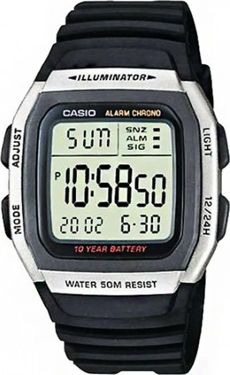 ZegarekZegarek Męski CASIO W-96H-1AVDF
