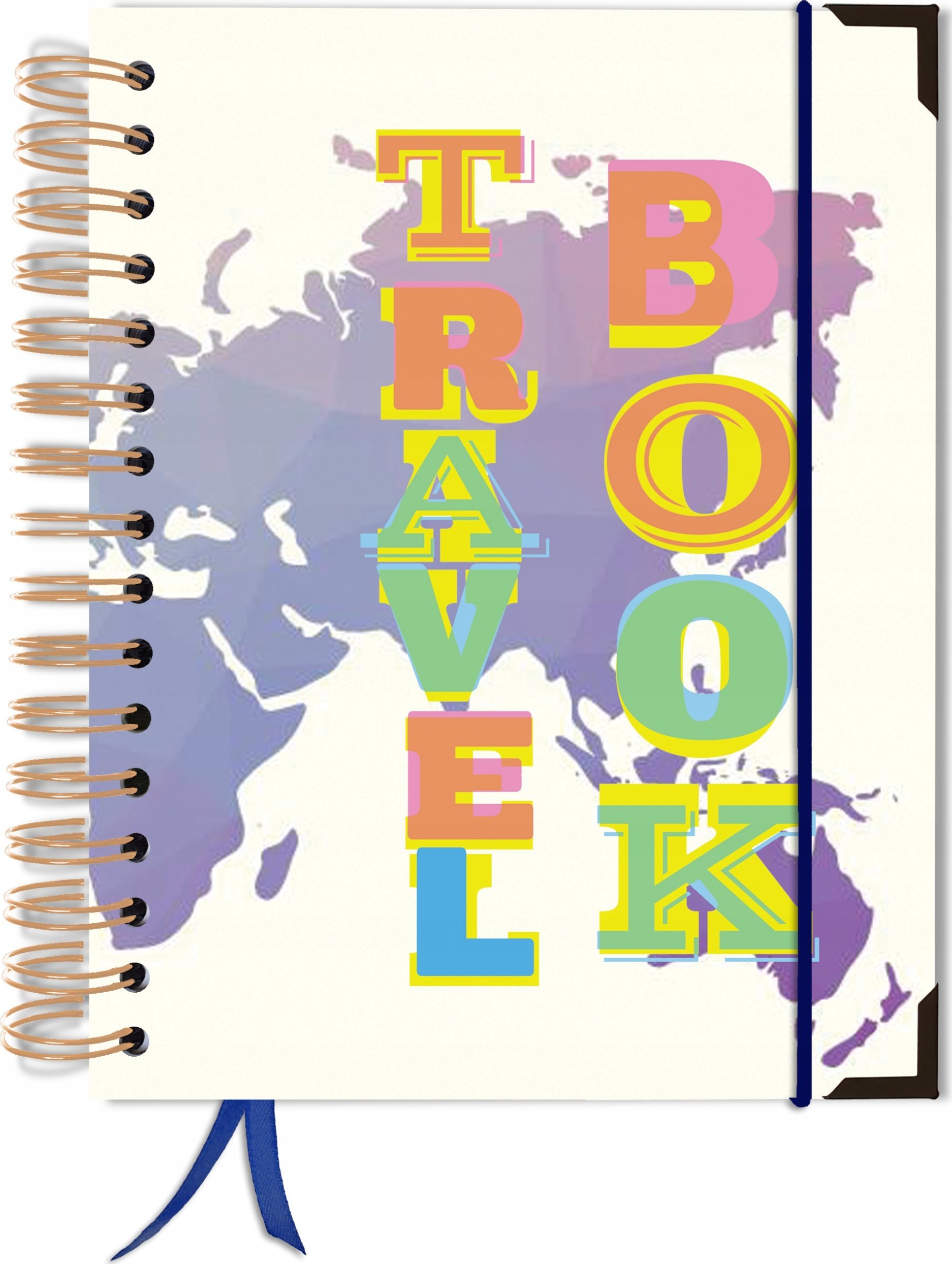 TadaPlanner Dziennik podróżnika Travelbook TaDa Planner A5+ pamiętnik planer podróży