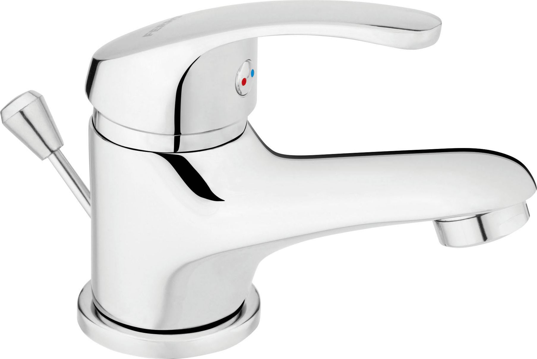 Bateria umywalkowa Ferro Basic stojąca chrom (BBC2)