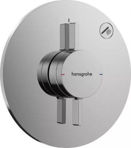 Bateria wannowa Hansgrohe Hansgrohe DuoTurn S Mixer for concealed Instl.1 function chrom