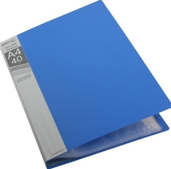 Teczka A4/40 ofertowa niebieska