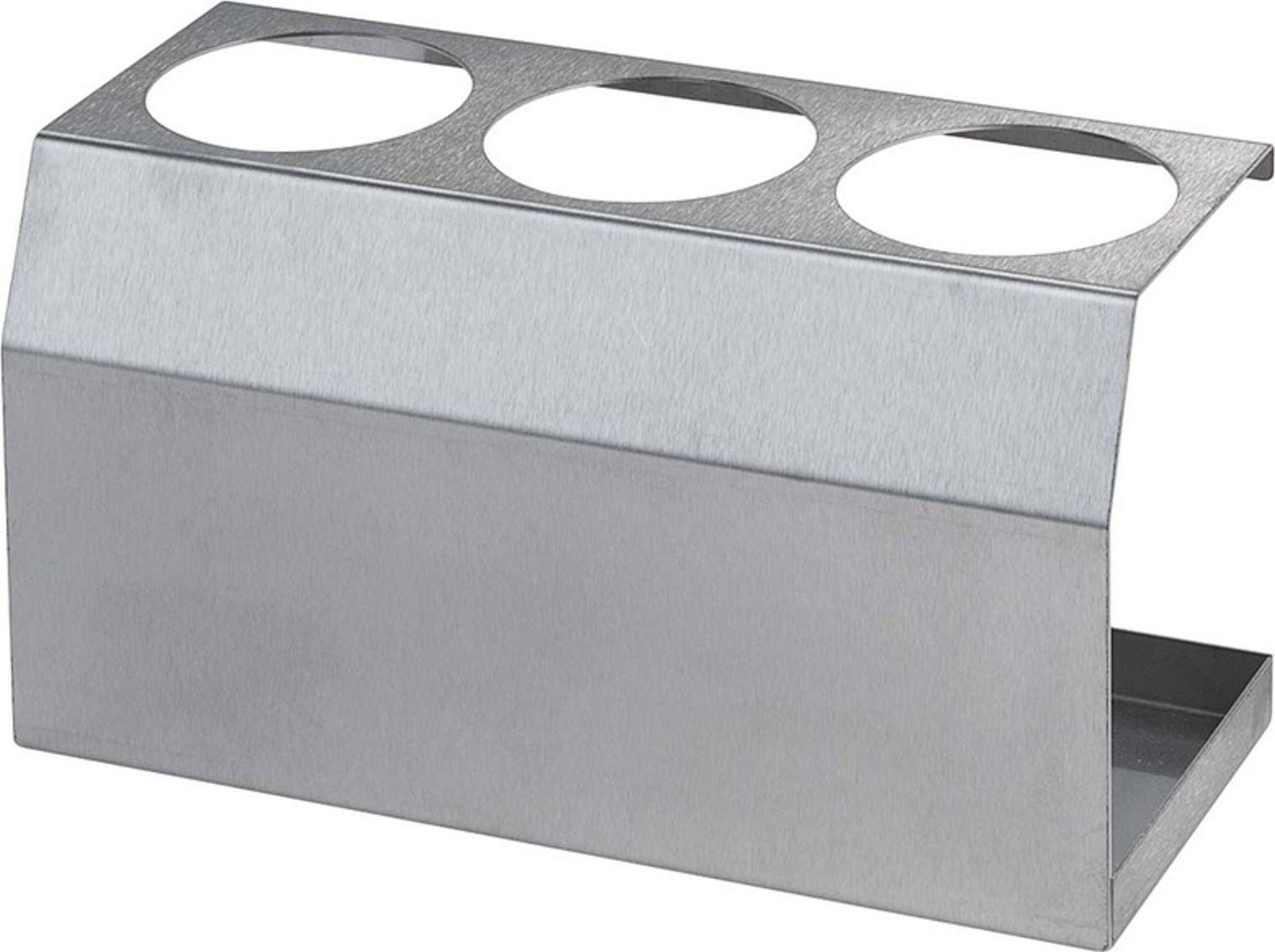 Hendi Ekspozytor stojak stalowy do butelek dyspenserów do sosów 3 x 0.2L śr. 50mm - Hendi 557969 Ekspozytor stojak stalowy do butelek dyspenserów do s