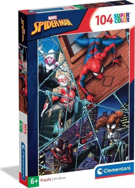 Clementoni Puzzle SuperColor Spider-Man 104 elementy (25043)