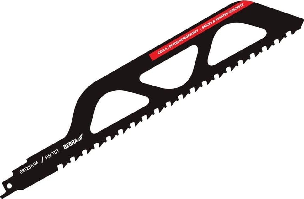 Dedra Brzeszczot do piły szablastej 305/255mm, beton kom, HM