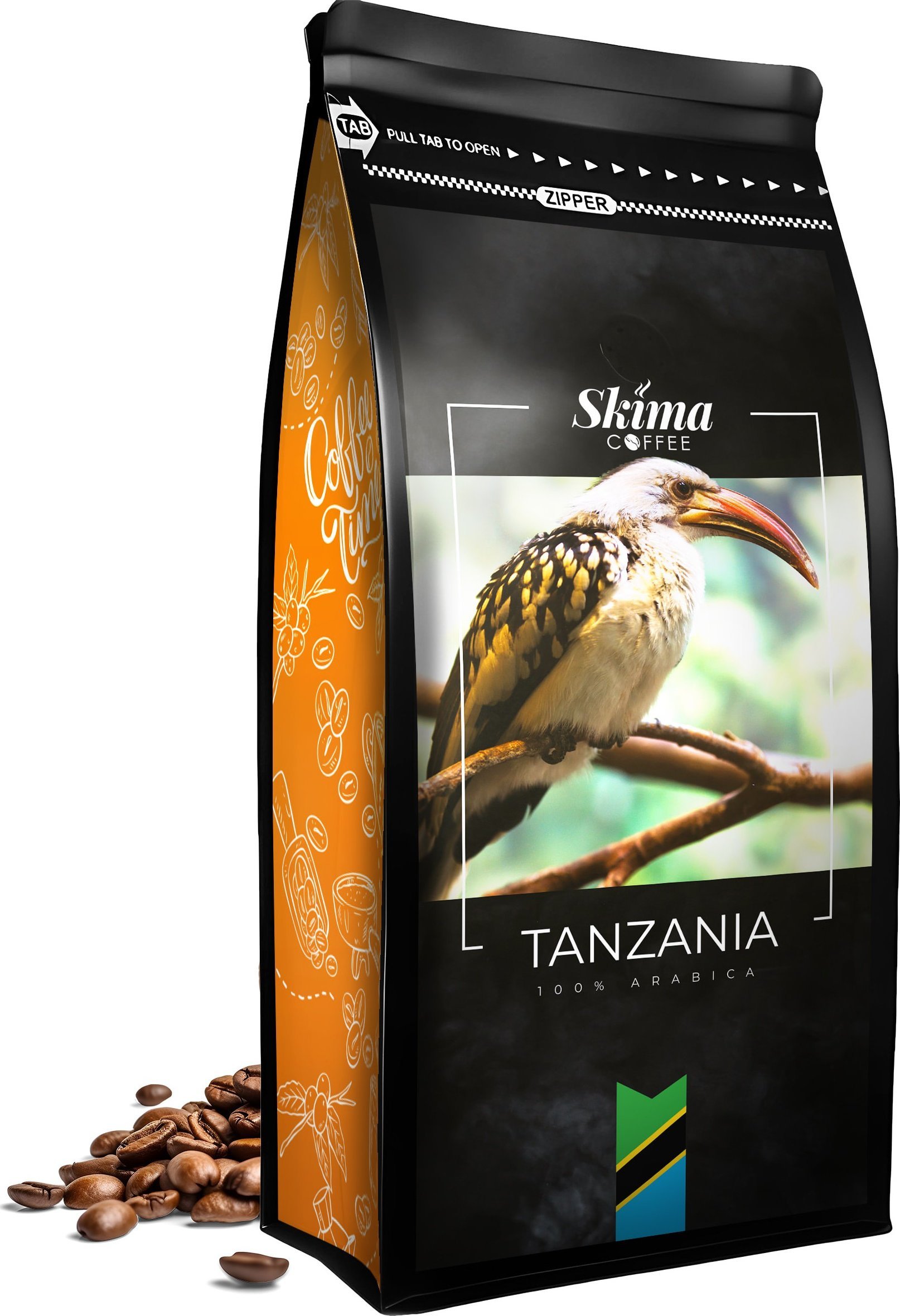 Kawa ziarnista SkimaCoffee Tanzania 1 kg