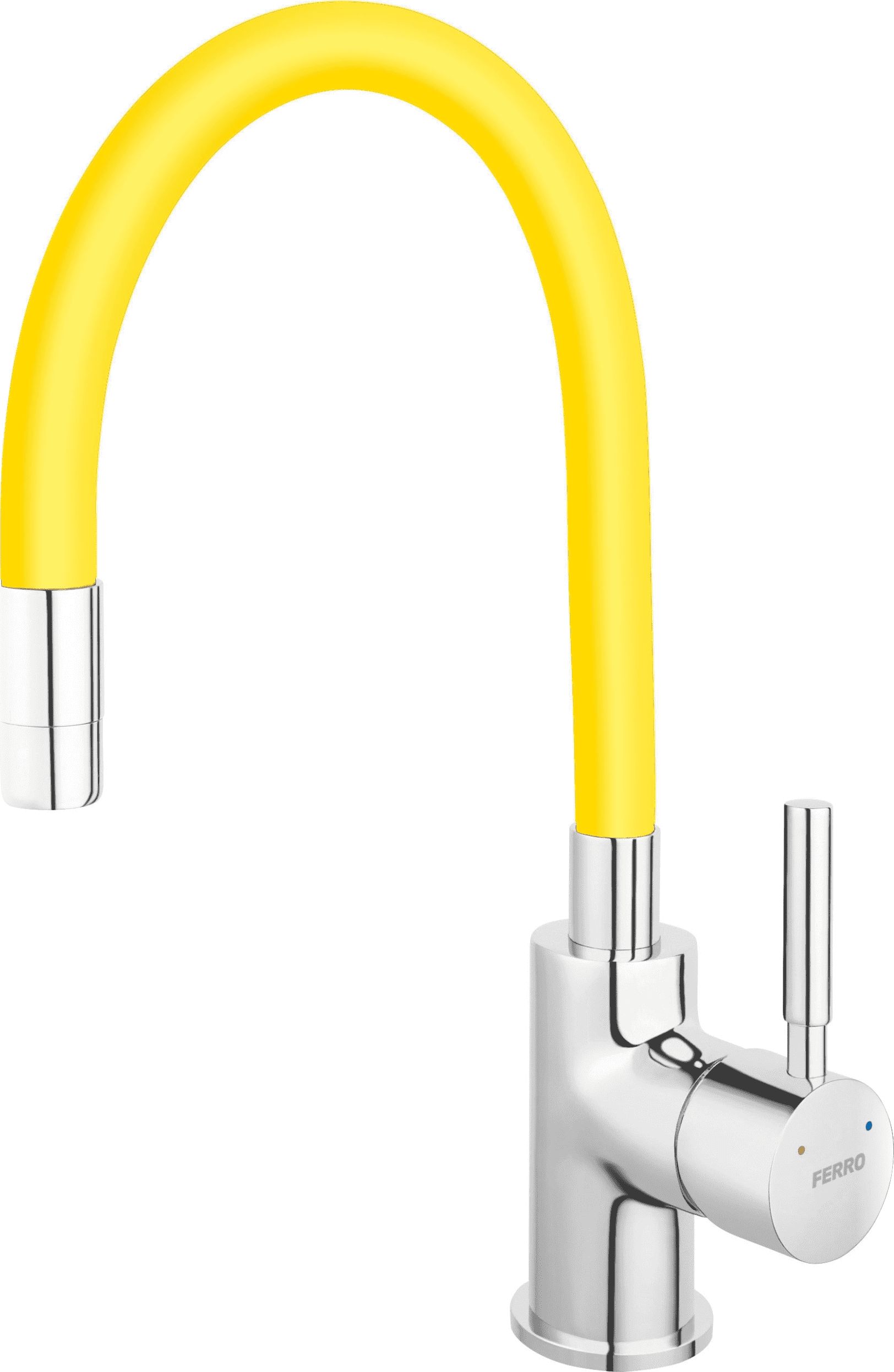 Bateria kuchenna Ferro Zumba stojąca żółta (BZA4C)