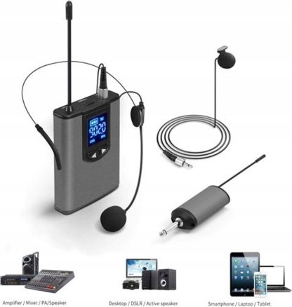 Mikrofon Nedis Nedis Microphones Czarny Mikrofon karaoke