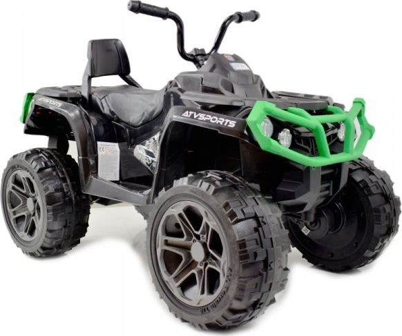 Super-Toys MEGA WIELKI QUAD 4X4, AMORTYZATORY, MIĘKKIE KOŁA, PILOT, WOLNY START, /LB8868