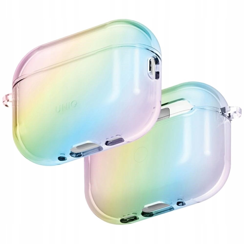 Uniq Etui Iridescia do Apple AirPods Pro 3 Hang Case holo quartz