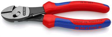 Knipex Twinforce® fosforanowane, czarne 180 mm - 7372180F