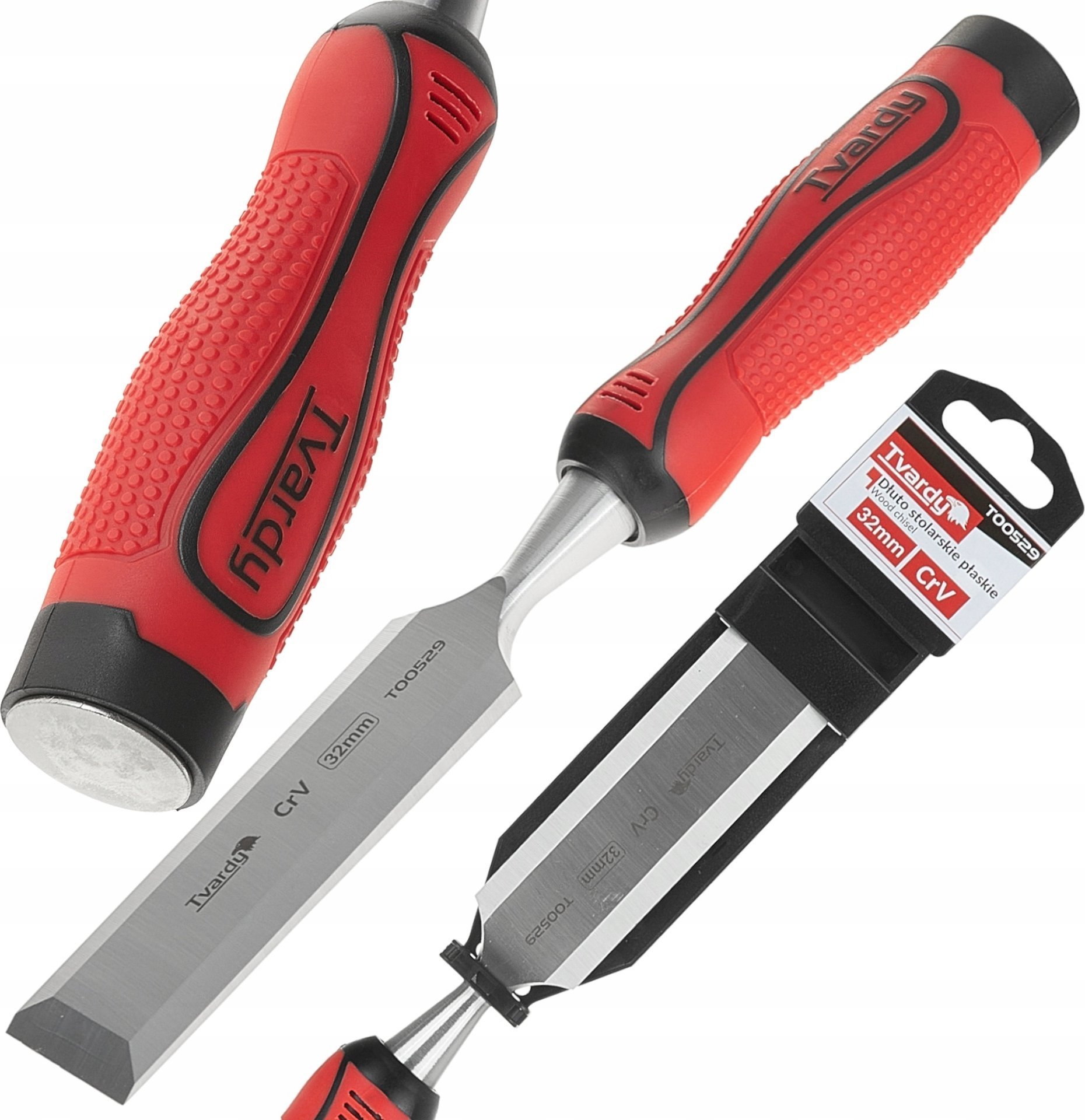 Dłuto stolarskie płaskie 32mm CrV (10/60)