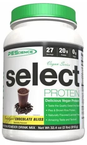 PEScience - Białko wegańskie, Select Protein Vegan Series, Waniliowy, Proszek, 756g