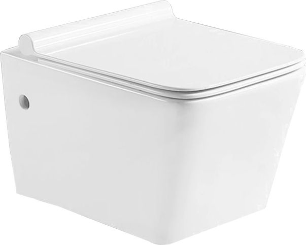 Miska WC Mexen Mexen Cube miska wc Rimless z deską wolnoopadającą slim, duroplast, biała - 30924000