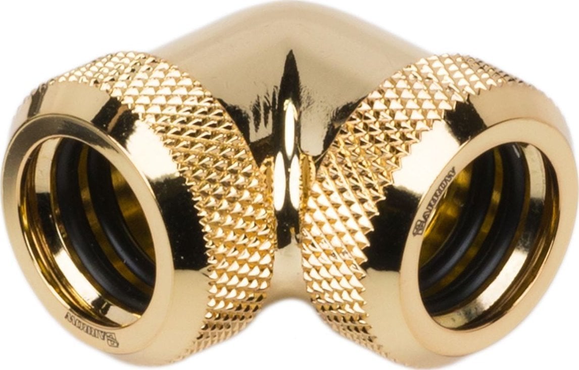 Barrow Barrow Multi-Link Adapter 90 Grad 14mm AD auf 14mm AD Hardtube - gold