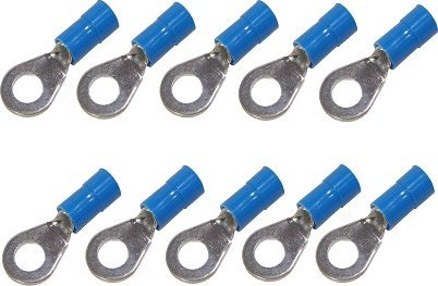 Erko Końcówka oczkowa izol KOE 2,5mm M5 10szt ERKO