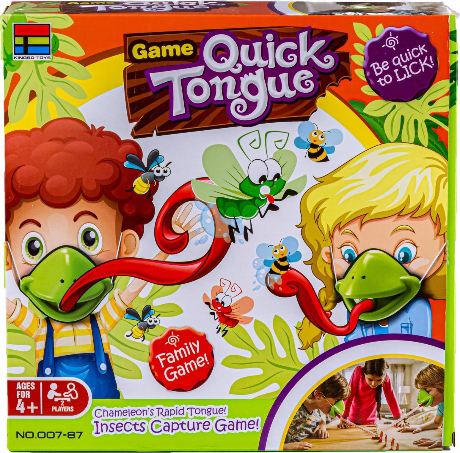 DK Zabawna Gra Szybki Język - Złap Owada