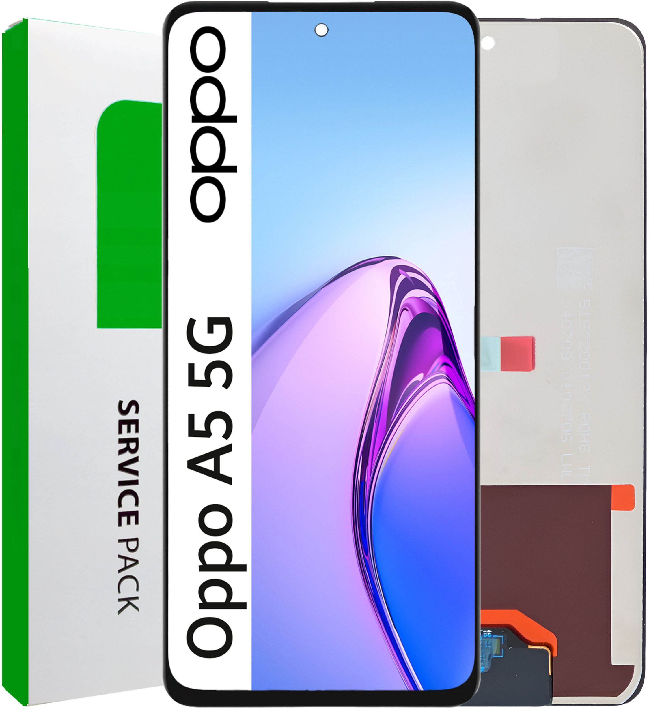 Bateria Zila Wyświetlacz do Oppo A5 5G Ekran LCD Oryginał (5904858354443)
