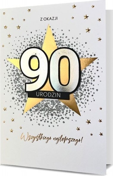 Pan Dragon Karnet Urodziny 90