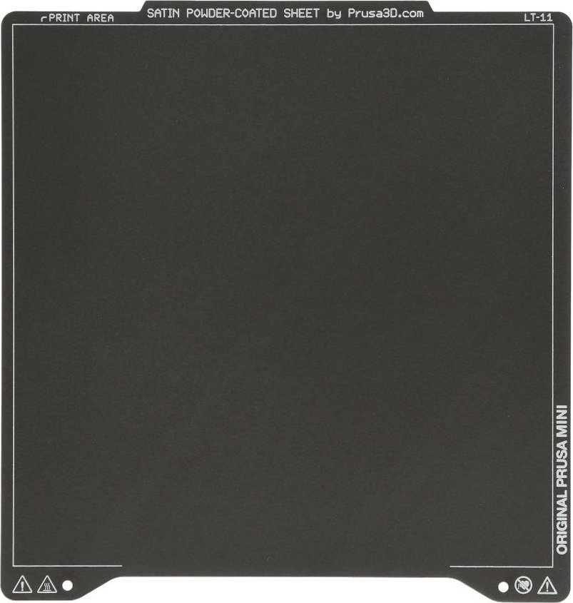 Prusa Płyta ze stali sprężynowej PEI - do drukarek Prusa Mini+ - satynowa}