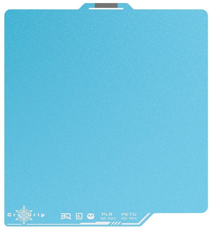 BIQU Panda Buildplate CryoGrip Pro Frostbite - dwustronna magnetyczna nakładka - do drukarek Bambu Lab X1,P1 i A1 - 257x257mm}