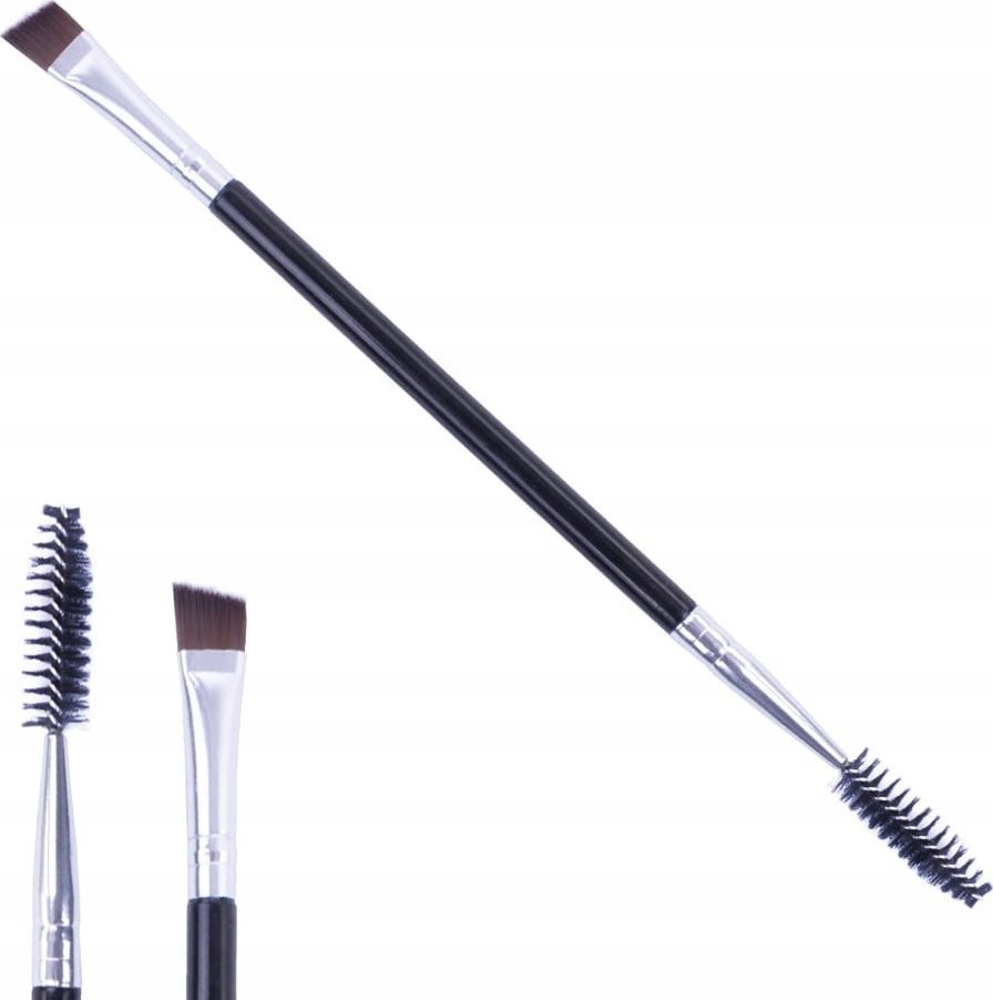 Kashoki By Tools For Beauty Dwustronny pędzel do brwi ze spiralką 412 Lash/Brow Brush