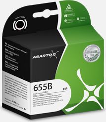 Tusz Asarto Tusz do HP 655 | DJ Ink Andvantage 3525 | black