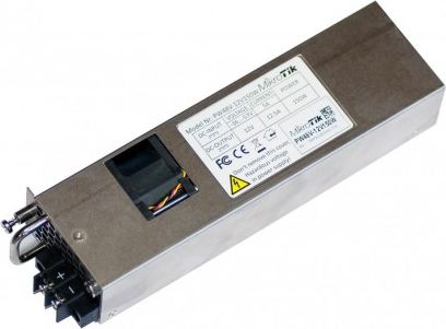 MikroTik MIKROTIK PW48V-12V150W HOT SWAP 48V DC POWER SUPPLY