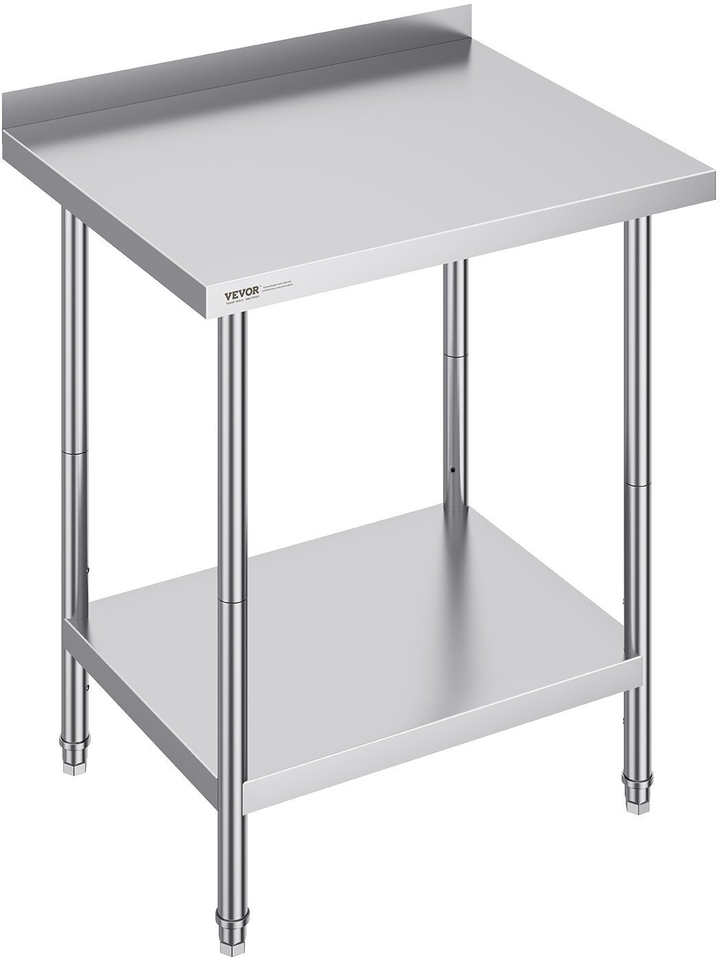 Stół gastronomiczny nierdzewny 60x76cm blat roboczy wolnostojący do baru