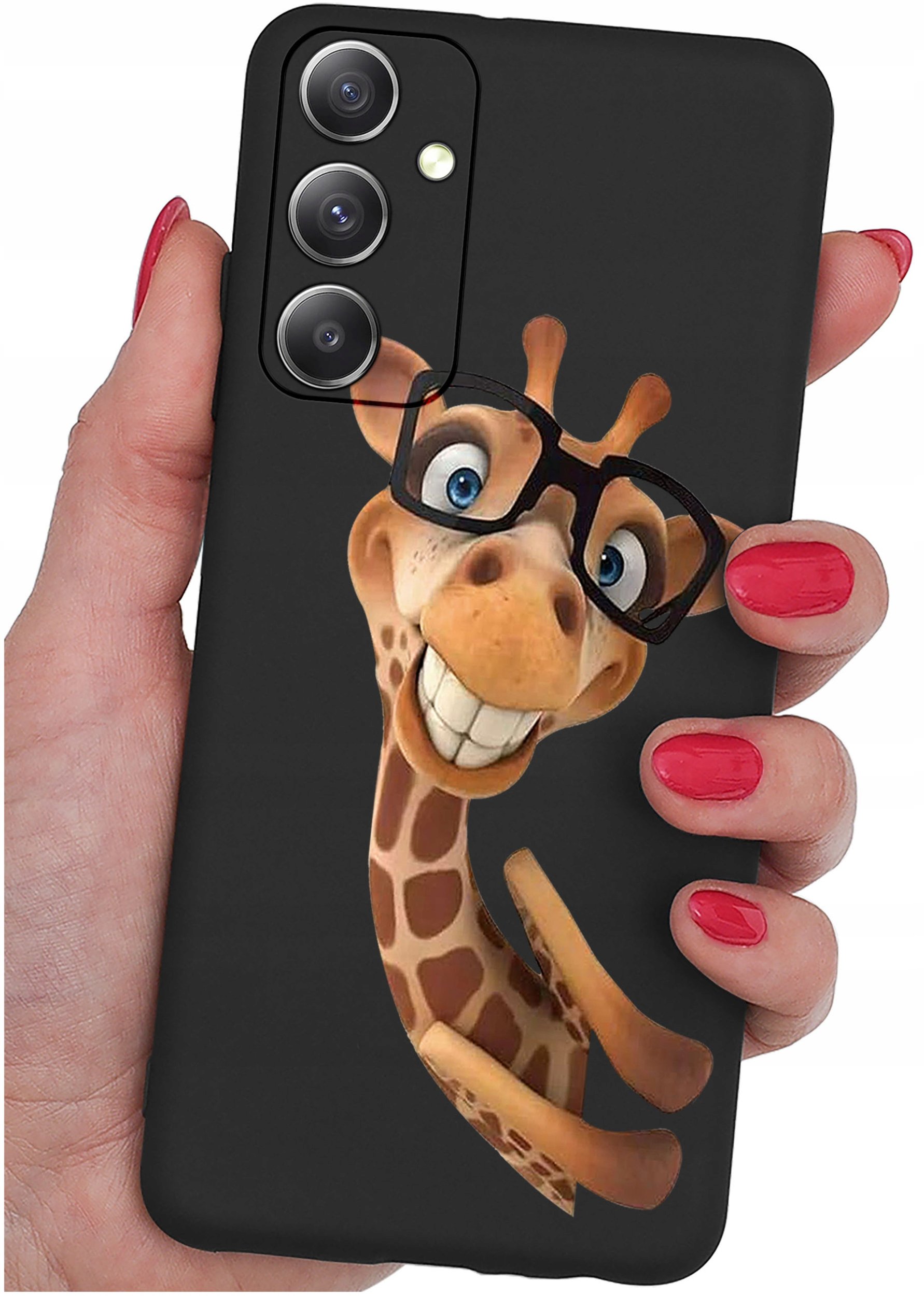 ETUI do Samsung Galaxy M23 5G WZORY |SILIKONOWE MATT CASE + SZKŁO 9H