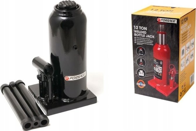 Forsage Podnośnik hydrauliczny słupkowy 12t