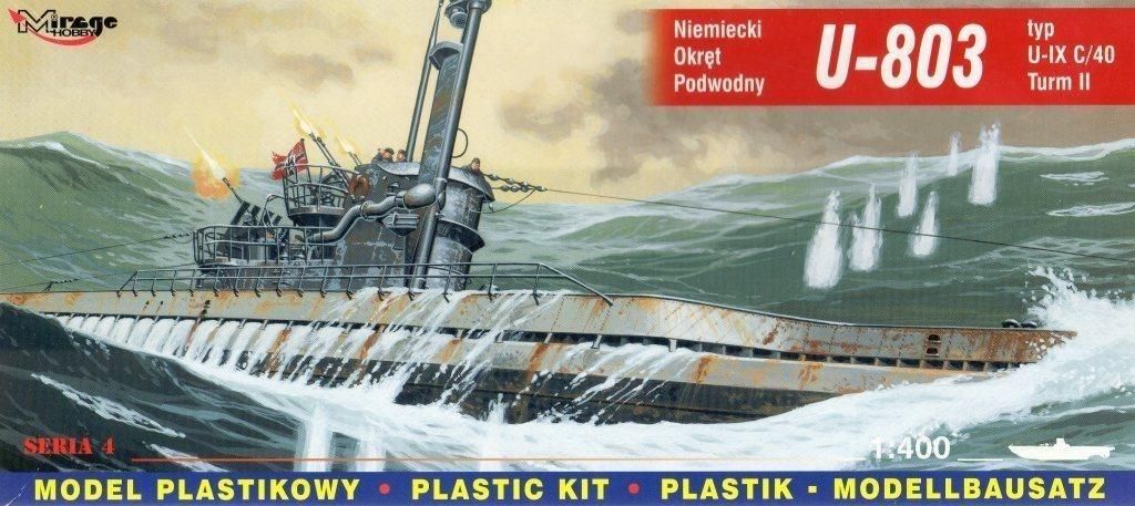 Mirage Okręt Podwodny U-803 Niemiecki
